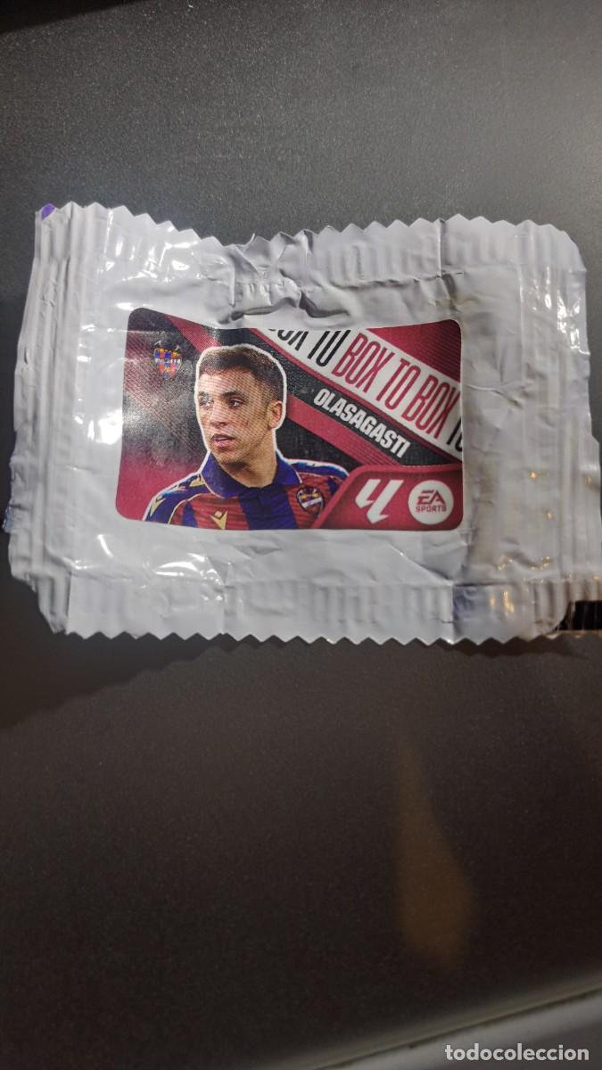Coleccionismo cromos antiguos: CROMO OLASAGASTI BOX TO BOX LEVANTE CHICLE LIGA 2026 2027 26 27 ESTE PANINI NUNCA PEGADO