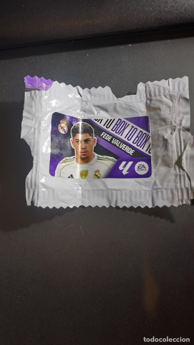 Coleccionismo cromos antiguos: CROMO FEDE VALVERDE BOX TO BOX REAL MADRID CHICLE LIGA 2026 2027 26 27 ESTE PANINI NUNCA PEGADO