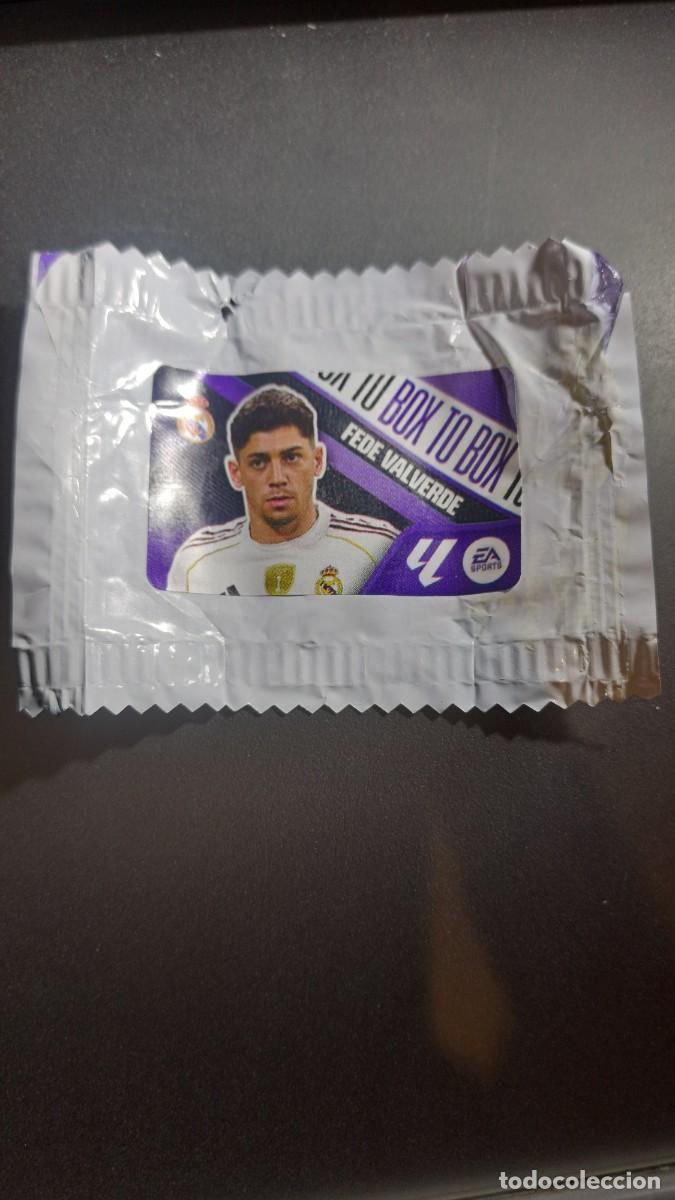 Coleccionismo cromos antiguos: CROMO FEDE VALVERDE BOX TO BOX REAL MADRID CHICLE LIGA 2026 2027 26 27 ESTE PANINI NUNCA PEGADO