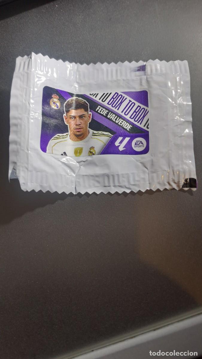 Coleccionismo cromos antiguos: CROMO FEDE VALVERDE BOX TO BOX REAL MADRID CHICLE LIGA 2026 2027 26 27 ESTE PANINI NUNCA PEGADO