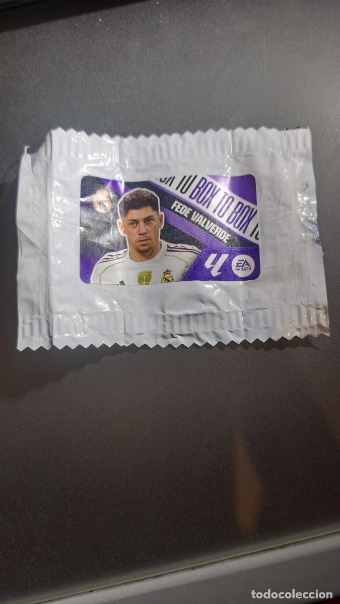 Coleccionismo cromos antiguos: CROMO FEDE VALVERDE BOX TO BOX REAL MADRID CHICLE LIGA 2026 2027 26 27 ESTE PANINI NUNCA PEGADO