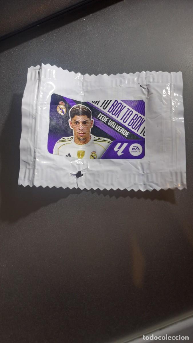 Coleccionismo cromos antiguos: CROMO FEDE VALVERDE BOX TO BOX REAL MADRID CHICLE LIGA 2026 2027 26 27 ESTE PANINI NUNCA PEGADO