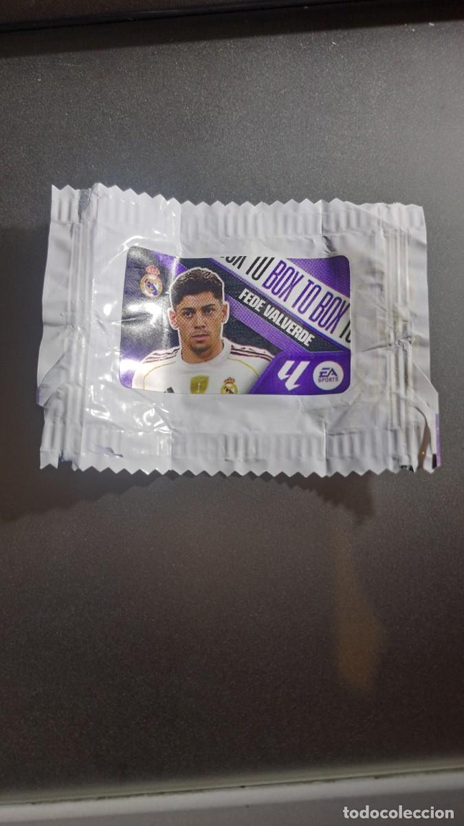 Coleccionismo cromos antiguos: CROMO FEDE VALVERDE BOX TO BOX REAL MADRID CHICLE LIGA 2026 2027 26 27 ESTE PANINI NUNCA PEGADO