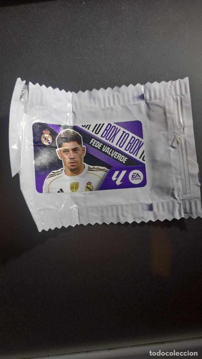 Coleccionismo cromos antiguos: CROMO FEDE VALVERDE BOX TO BOX REAL MADRID CHICLE LIGA 2026 2027 26 27 ESTE PANINI NUNCA PEGADO