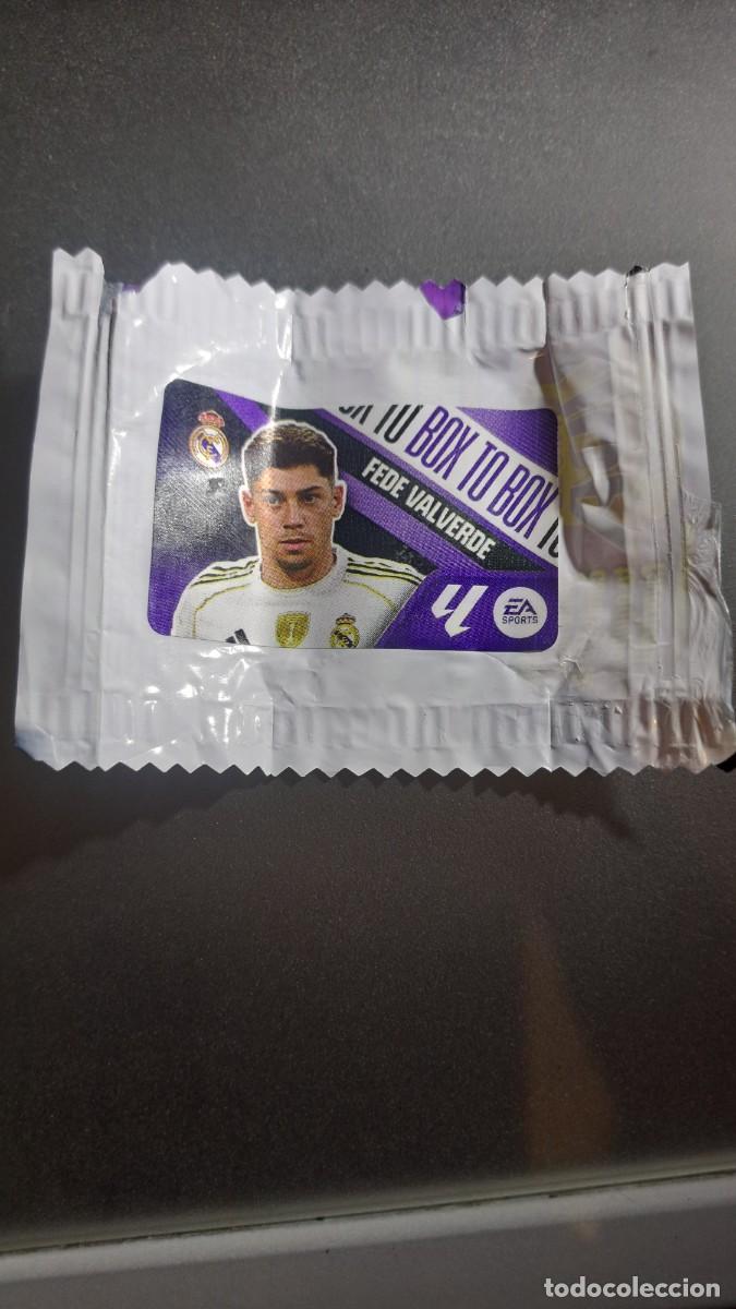 Coleccionismo cromos antiguos: CROMO FEDE VALVERDE BOX TO BOX REAL MADRID CHICLE LIGA 2026 2027 26 27 ESTE PANINI NUNCA PEGADO
