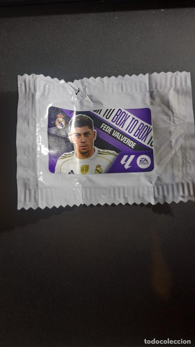 Coleccionismo cromos antiguos: CROMO FEDE VALVERDE BOX TO BOX REAL MADRID CHICLE LIGA 2026 2027 26 27 ESTE PANINI NUNCA PEGADO