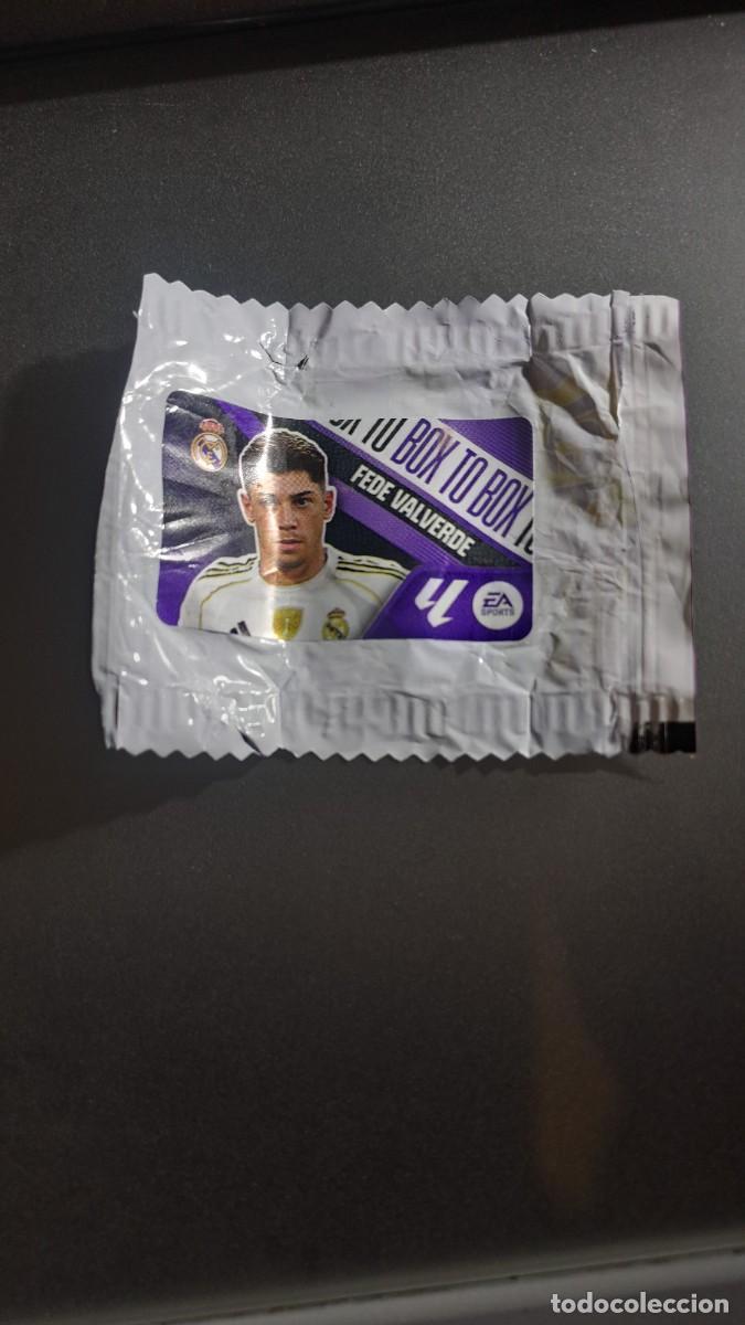 Coleccionismo cromos antiguos: CROMO FEDE VALVERDE BOX TO BOX REAL MADRID CHICLE LIGA 2026 2027 26 27 ESTE PANINI NUNCA PEGADO
