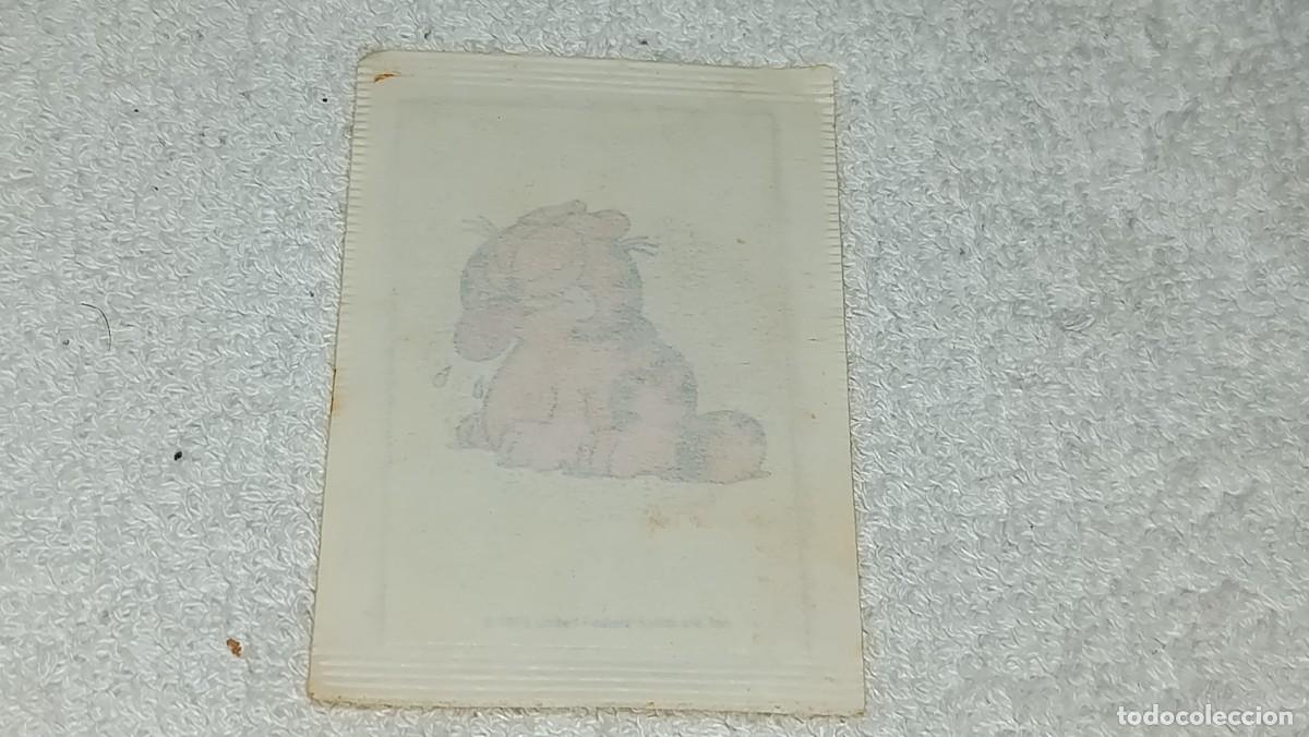 Coleccionismo cromos antiguos: PANRICO : ANTIGUO CROMO GARFIELD HOLOGRAFICO SIN ABRIR A&Ntilde;OS 80 - 90