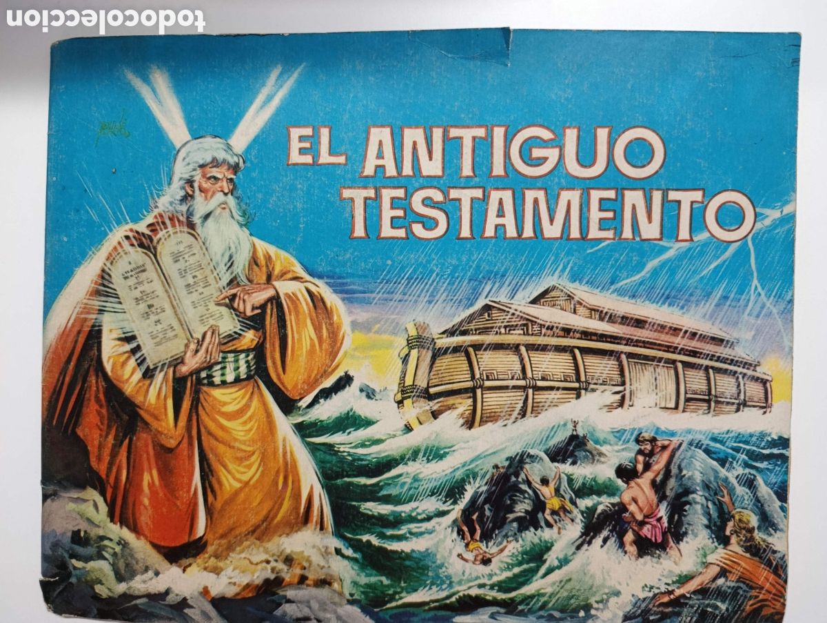 Coleccionismo cromos antiguos: Cromos sueltos . El antiguo Testamento. A 0,5 &euro; unidad. Pide tus faltas. Editorial Ferma 1968