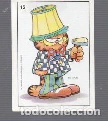 Coleccionismo cromos antiguos: CROMO PEGATINA DE GARFIELD DEL A&Ntilde;O 1978 N&ordm; 15 UNITRD FEATURE SYNDICATE, INC NO ESTUVO PEGADO