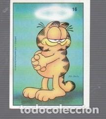 Coleccionismo cromos antiguos: CROMO PEGATINA DE GARFIELD DEL A&Ntilde;O 1978 N&ordm; 16 UNITRD FEATURE SYNDICATE, INC NO ESTUVO PEGADO