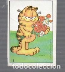 Coleccionismo cromos antiguos: CROMO PEGATINA DE GARFIELD DEL A&Ntilde;O 1978 N&ordm; 18 UNITED FEATURE SYNDICATE, INC NO ESTUVO PEGADO