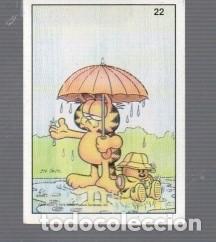 Coleccionismo cromos antiguos: CROMO PEGATINA DE GARFIELD DEL A&Ntilde;O 1978 N&ordm; 22 UNITED FEATURE SYNDICATE, INC NO ESTUVO PEGADO