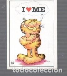 Coleccionismo cromos antiguos: CROMO PEGATINA DE GARFIELD DEL A&Ntilde;O 1978 N&ordm; 65 UNITED FEATURE SYNDICATE, INC NO ESTUVO PEGADO