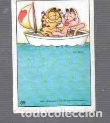 Coleccionismo cromos antiguos: CROMO PEGATINA DE GARFIELD DEL A&Ntilde;O 1978 N&ordm; 89 UNITED FEATURE SYNDICATE, INC NO ESTUVO PEGADO