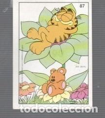 Coleccionismo cromos antiguos: CROMO PEGATINA DE GARFIELD DEL A&Ntilde;O 1978 N&ordm; 87 UNITED FEATURE SYNDICATE, INC NO ESTUVO PEGADO