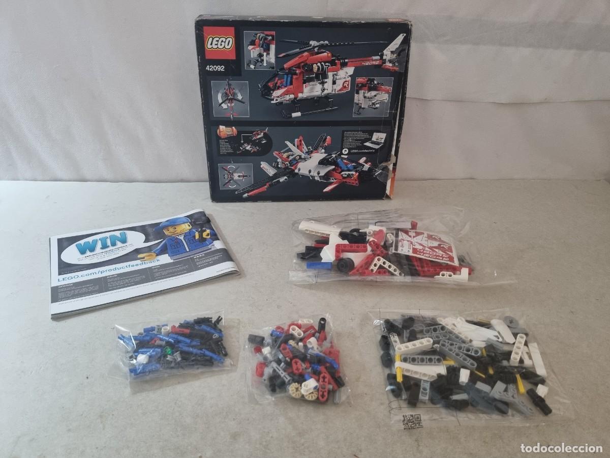Coleccionismo cromos antiguos: Lego Technic 42092 Helicoptero de Rescate - Foto 9
