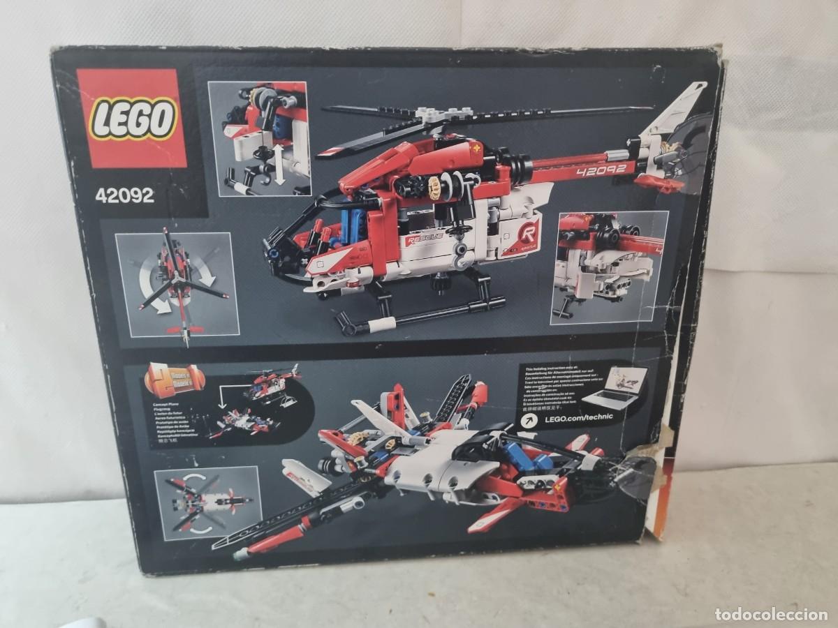 Coleccionismo cromos antiguos: Lego Technic 42092 Helicoptero de Rescate - Foto 10
