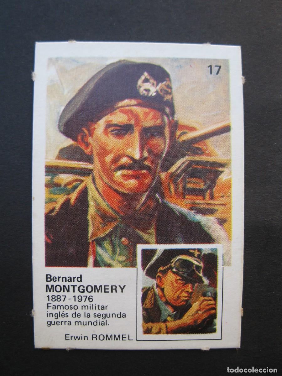 Coleccionismo cromos antiguos: PAREJAS FAMOSAS - CROMO N&ordm; 17 - MONTGOMERY - ORTIZ - NUNCA PEGADO.