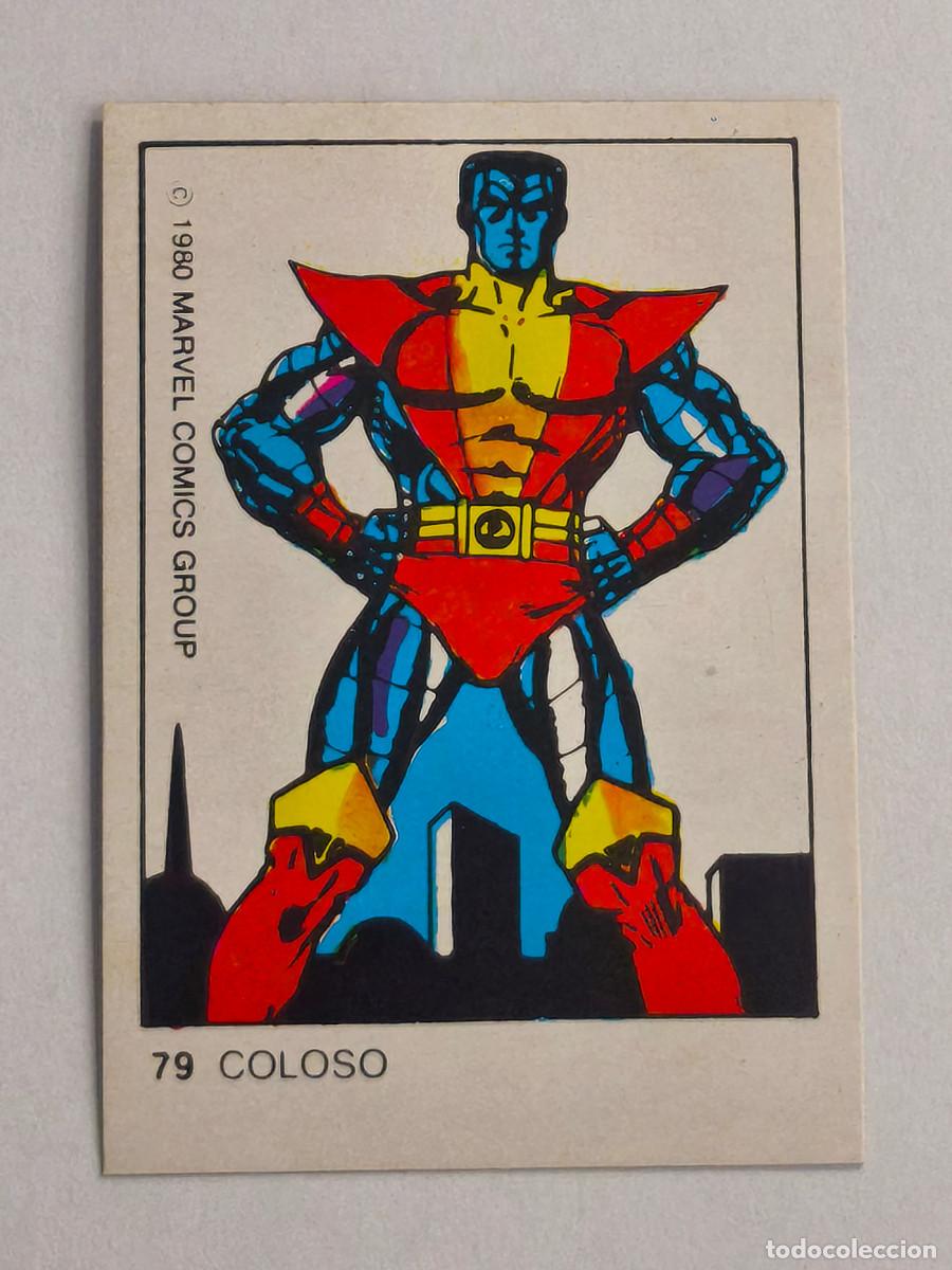 Coleccionismo cromos antiguos: Superh&eacute;roes Comics Group - Terrabusi - Coloso N&ordm; 79 - Marvel 1980 Comics Group - Terrabusi