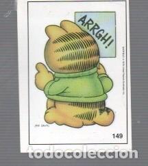 Coleccionismo cromos antiguos: CROMO PEGATINA DE GARFIELD DEL A&Ntilde;O 1978 N&ordm; 149 UNITED FEATURE SYNDICATE, INC NO ESTUVO PEGADO