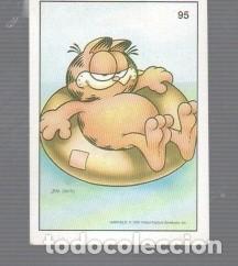 Coleccionismo cromos antiguos: CROMO PEGATINA DE GARFIELD DEL A&Ntilde;O 1978 N&ordm; 95 UNITED FEATURE SYNDICATE, INC NO ESTUVO PEGADO