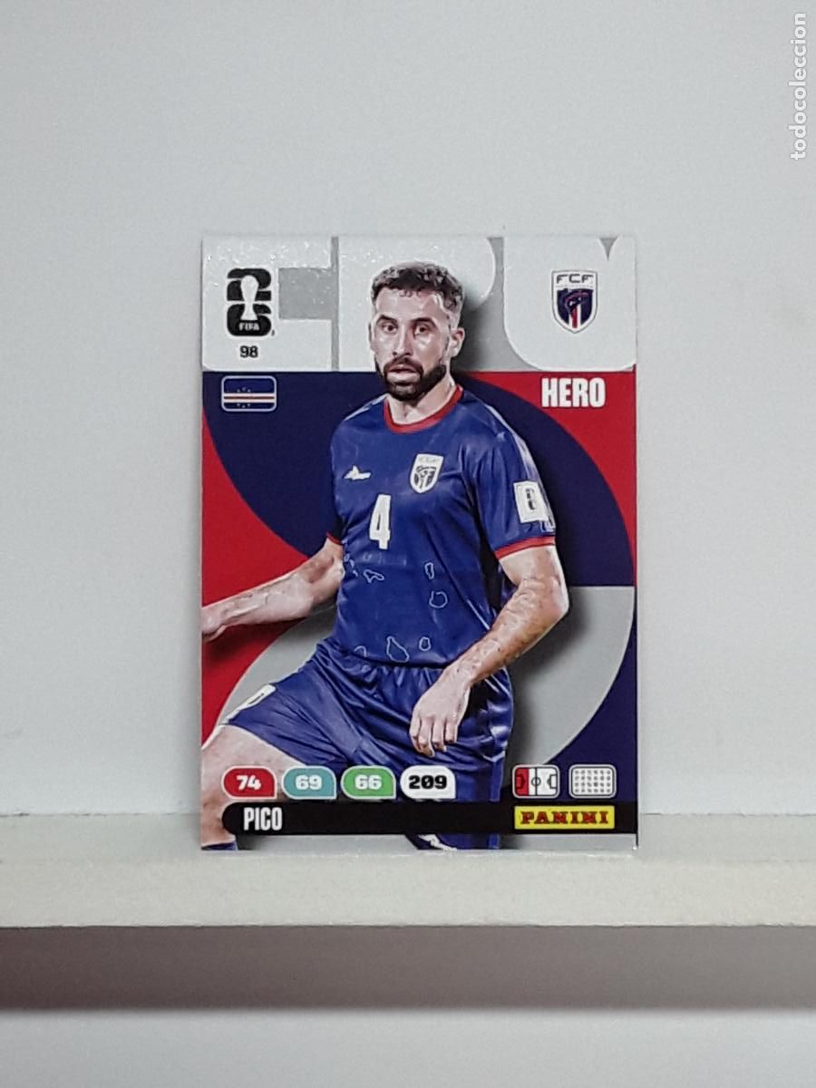 Coleccionismo cromos antiguos: ADRENALYN MUNDIAL 2026 WORLD CUP 26 ALBUM PANINI N 98 CABO VERDE PICO
