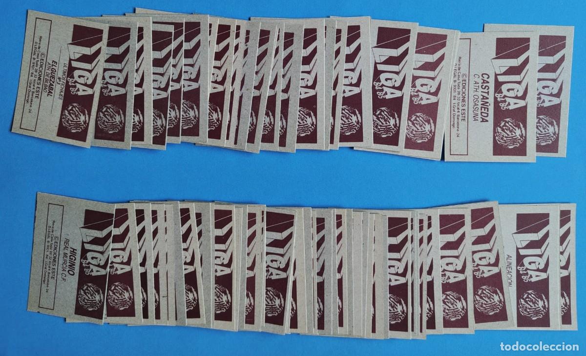 Coleccionismo cromos antiguos: EDICIONES ESTE LIGA 84-85 - Foto 3