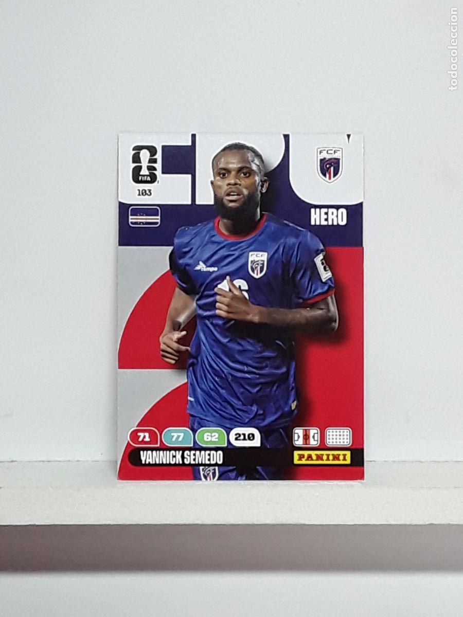 Coleccionismo cromos antiguos: ADRENALYN MUNDIAL 2026 WORLD CUP 26 ALBUM PANINI N 103 CABO VERDE YANNICK SEMEDO