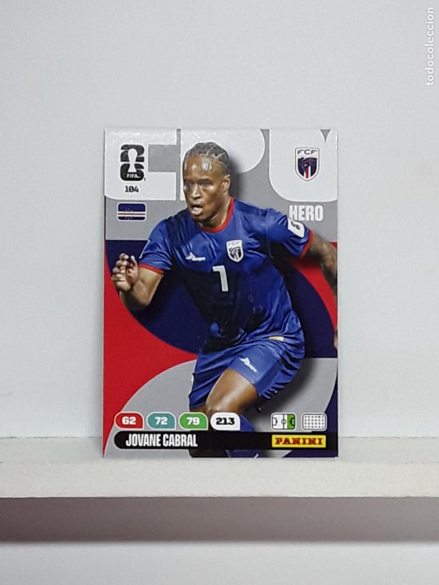 Coleccionismo cromos antiguos: ADRENALYN MUNDIAL 2026 WORLD CUP 26 ALBUM PANINI N 104 CABO VERDE JOVANE CABRAL