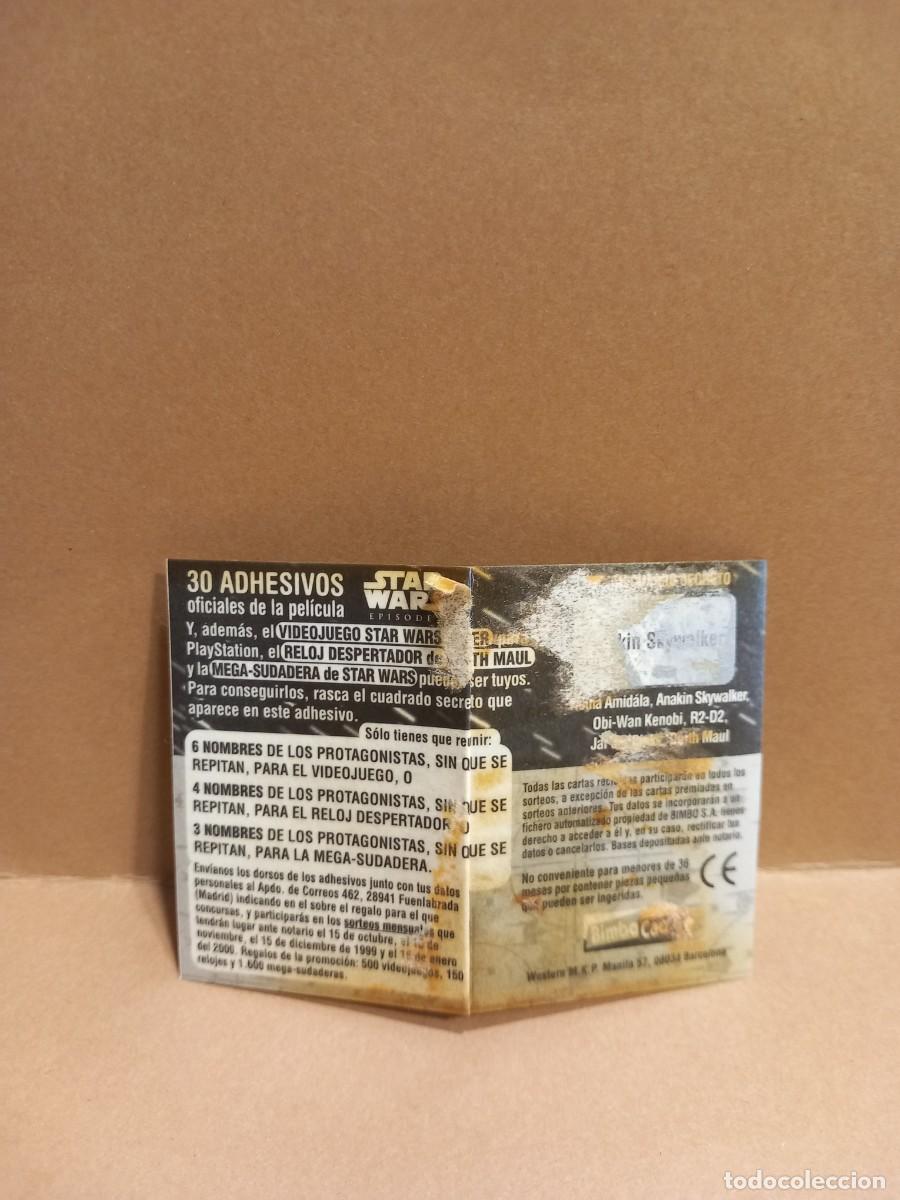 Coleccionismo cromos antiguos: BIMBO CAO CROMO STAR WARS / COMPRA MIN&Iacute;MA 5 &euro; - Foto 2