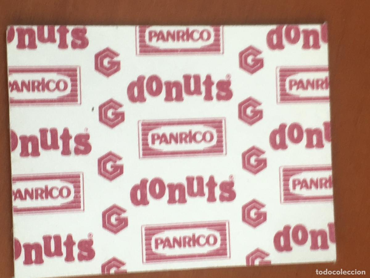 Coleccionismo cromos antiguos: donuts panrico cromo original nunca pegado - Foto 2