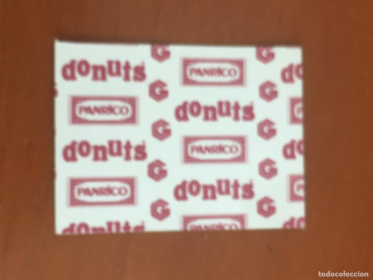 Coleccionismo cromos antiguos: donuts panrico cromo original nunca pegado - Foto 2