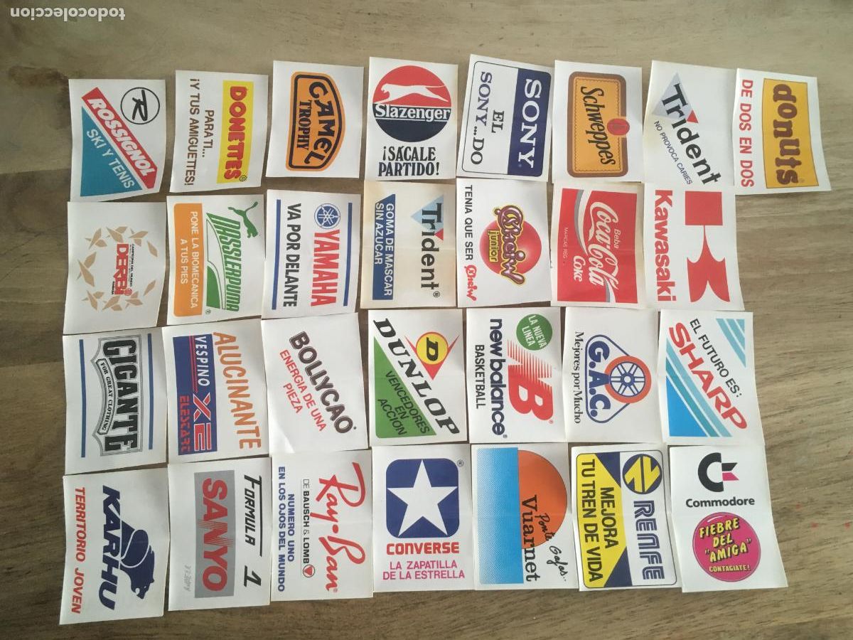 Coleccionismo cromos antiguos: bollycao marcas lote 29 cromos diferentes originales nunca pegados