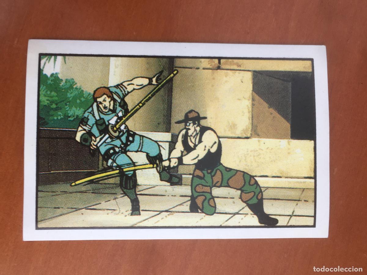Coleccionismo cromos antiguos: phoskitos gijoe gi joe n&ordm; 120 cromo original nunca pegado
