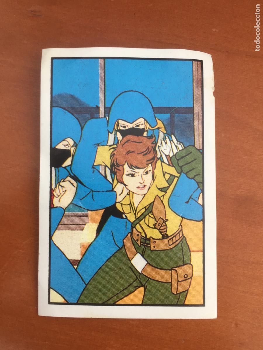 Coleccionismo cromos antiguos: phoskitos gijoe gi joe n&ordm; 64 cromo original nunca pegado