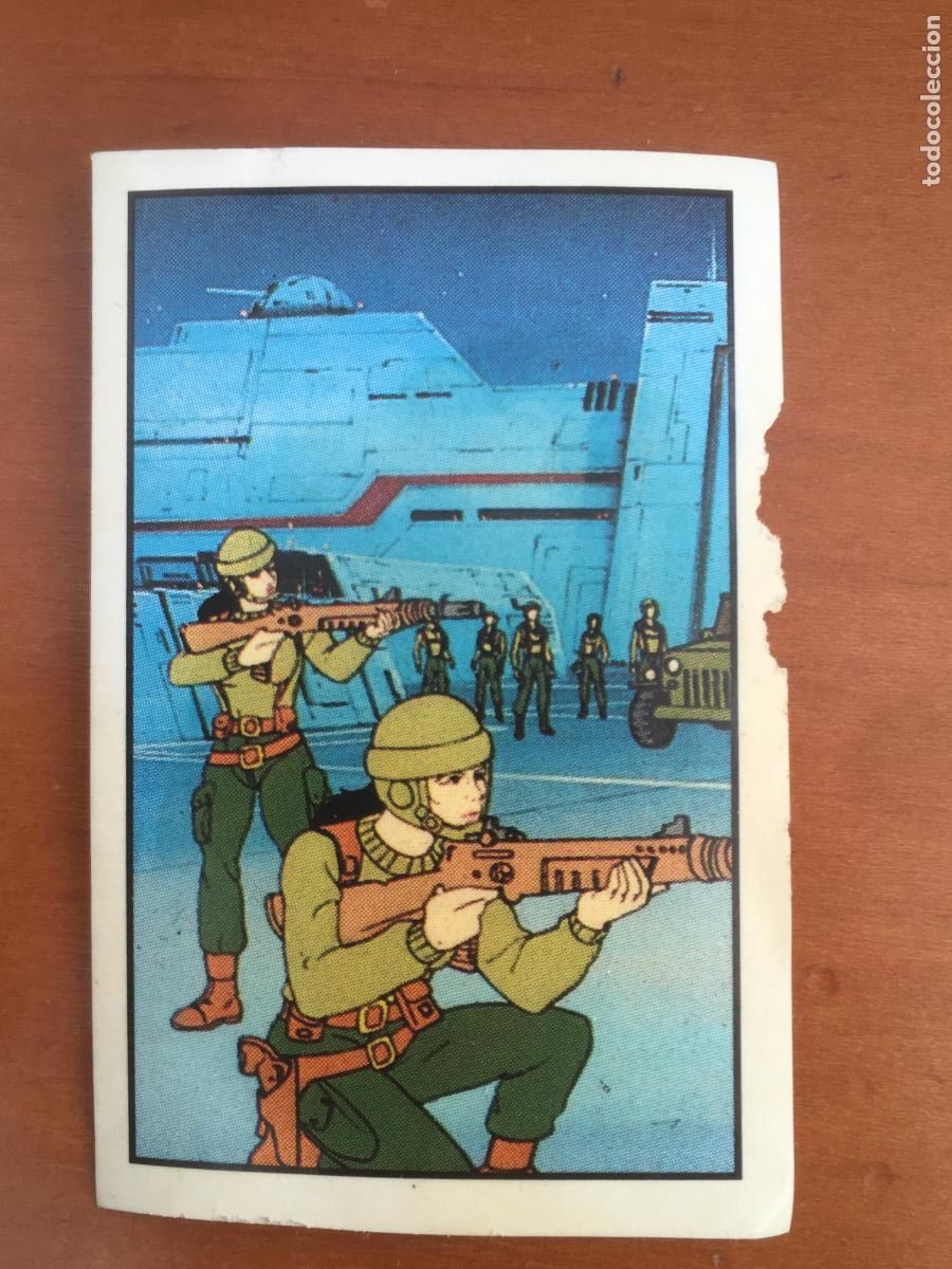 Coleccionismo cromos antiguos: phoskitos gijoe gi joe n&ordm; 63 cromo original nunca pegado