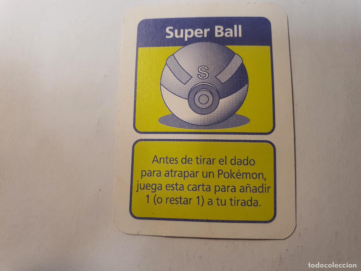 Coleccionismo cromos antiguos: CARTA OBJETO FICHA POKEMON -- A&Ntilde;O 1995 1996 1998 -- JUEGO MAESTRO POKEMON MB -- N&ordm; AYUDA