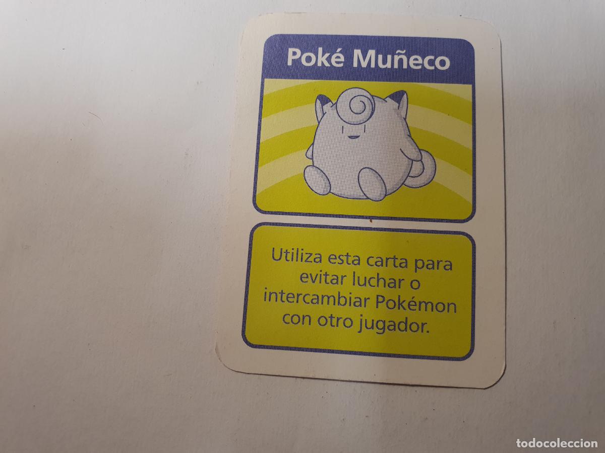Coleccionismo cromos antiguos: CARTA OBJETO FICHA POKEMON -- A&Ntilde;O 1995 1996 1998 -- JUEGO MAESTRO POKEMON MB -- N&ordm; AYUDA