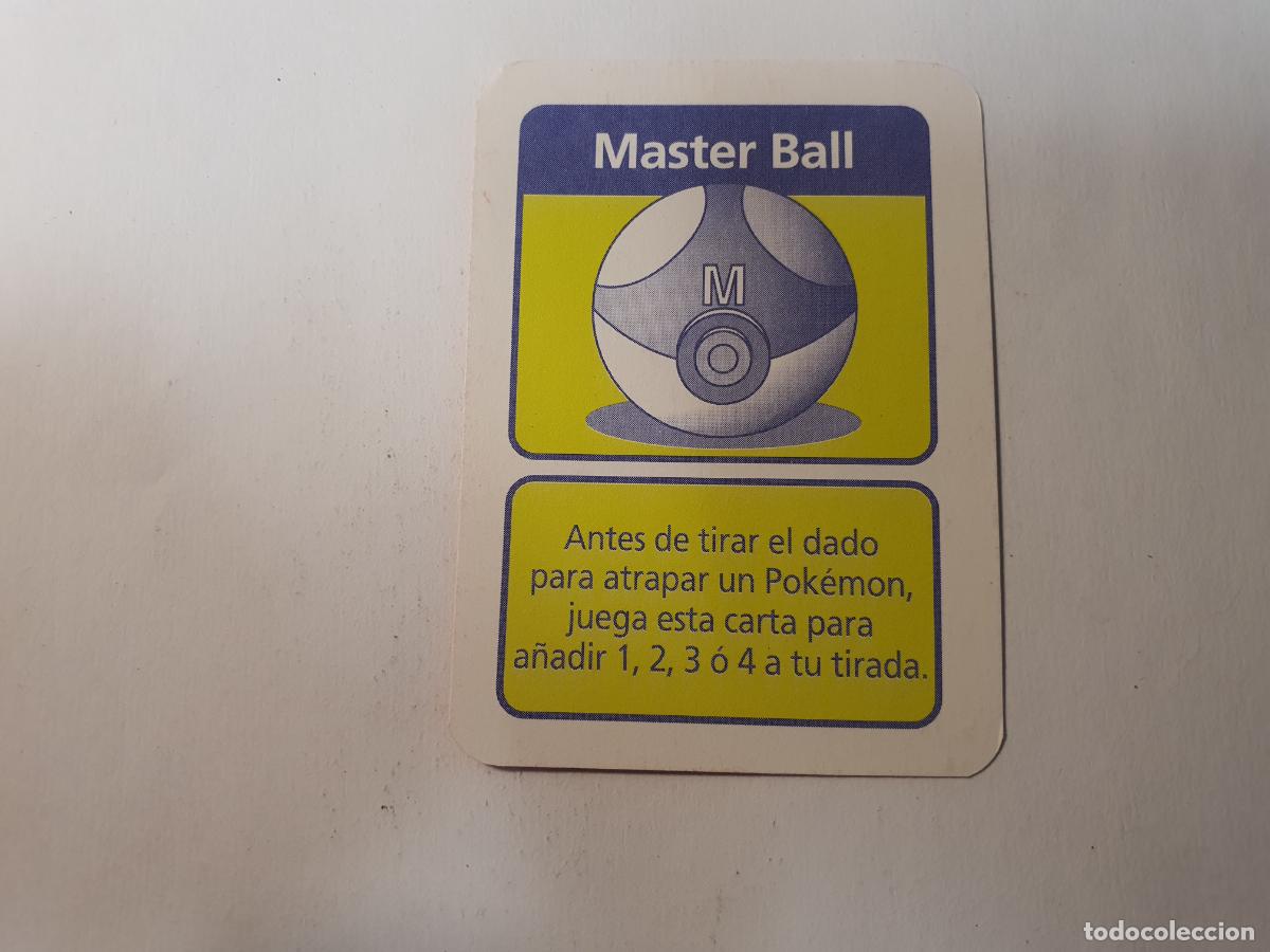 Collectable Antique Stickers: CARTA OBJETO FICHA POKEMON -- A&Ntilde;O 1995 1996 1998 -- JUEGO MAESTRO POKEMON MB --