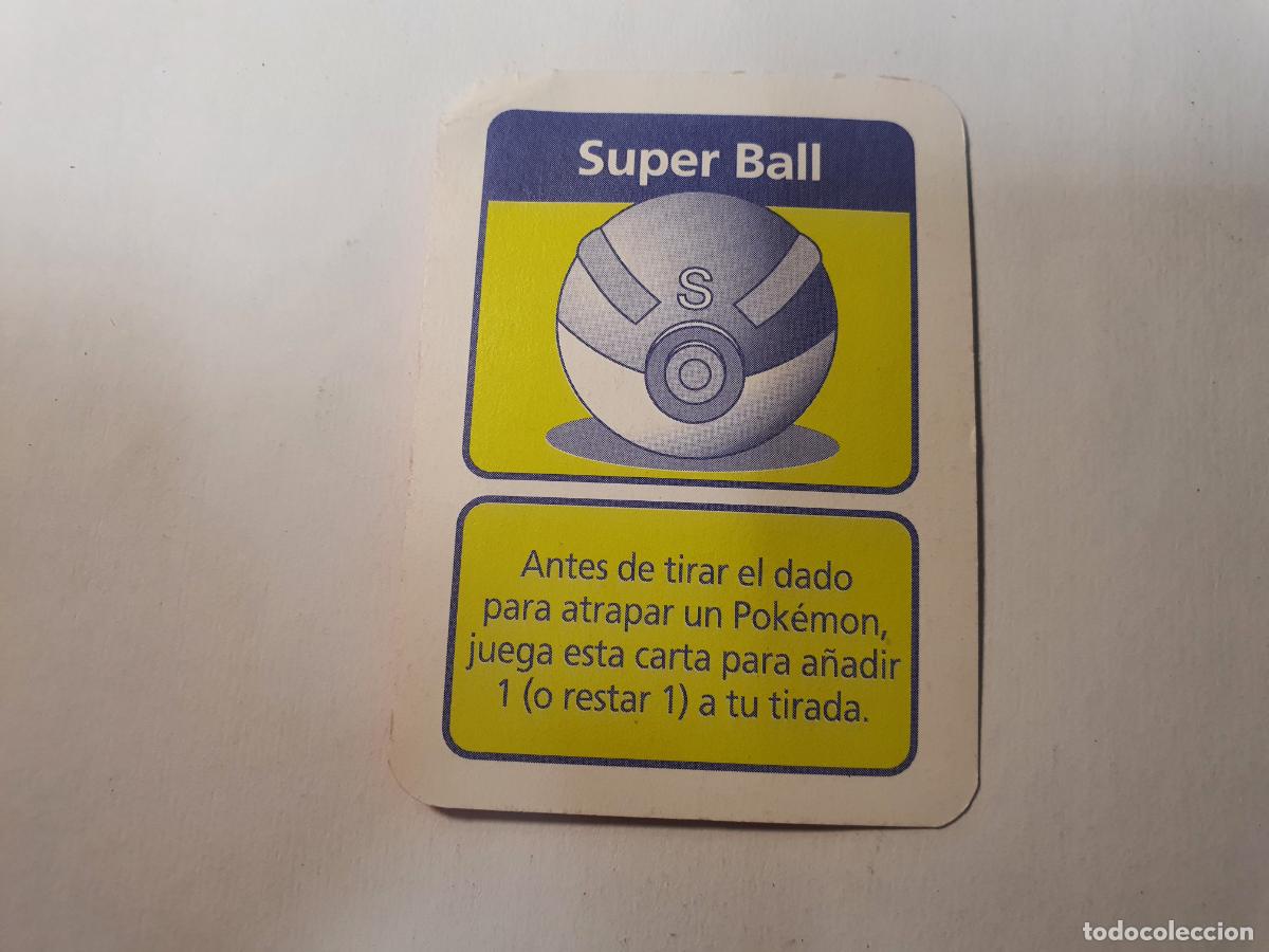 Collectable Antique Stickers: CARTA OBJETO FICHA POKEMON -- A&Ntilde;O 1995 1996 1998 -- JUEGO MAESTRO POKEMON MB --