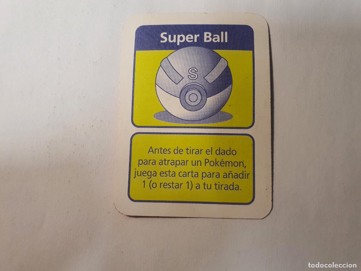 Colecionismo Cromos antigos: CARTA OBJETO FICHA POKEMON -- A&Ntilde;O 1995 1996 1998 -- JUEGO MAESTRO POKEMON MB --