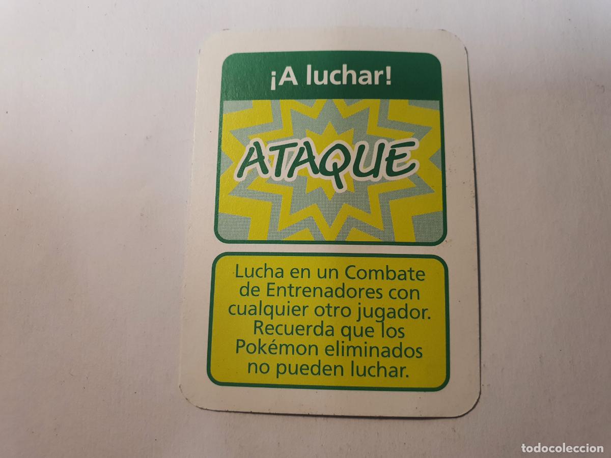 Collectionnisme Cartes &agrave; collectionner anciennes: CARTA EVENTO FICHA POKEMON -- A&Ntilde;O 1995 1996 1998 -- JUEGO MAESTRO POKEMON MB --