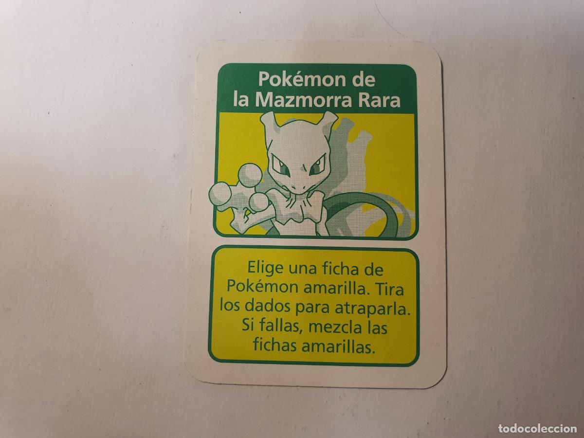 Sammeln alte Sammelbilder: CARTA EVENTO FICHA POKEMON -- A&Ntilde;O 1995 1996 1998 -- JUEGO MAESTRO POKEMON MB --
