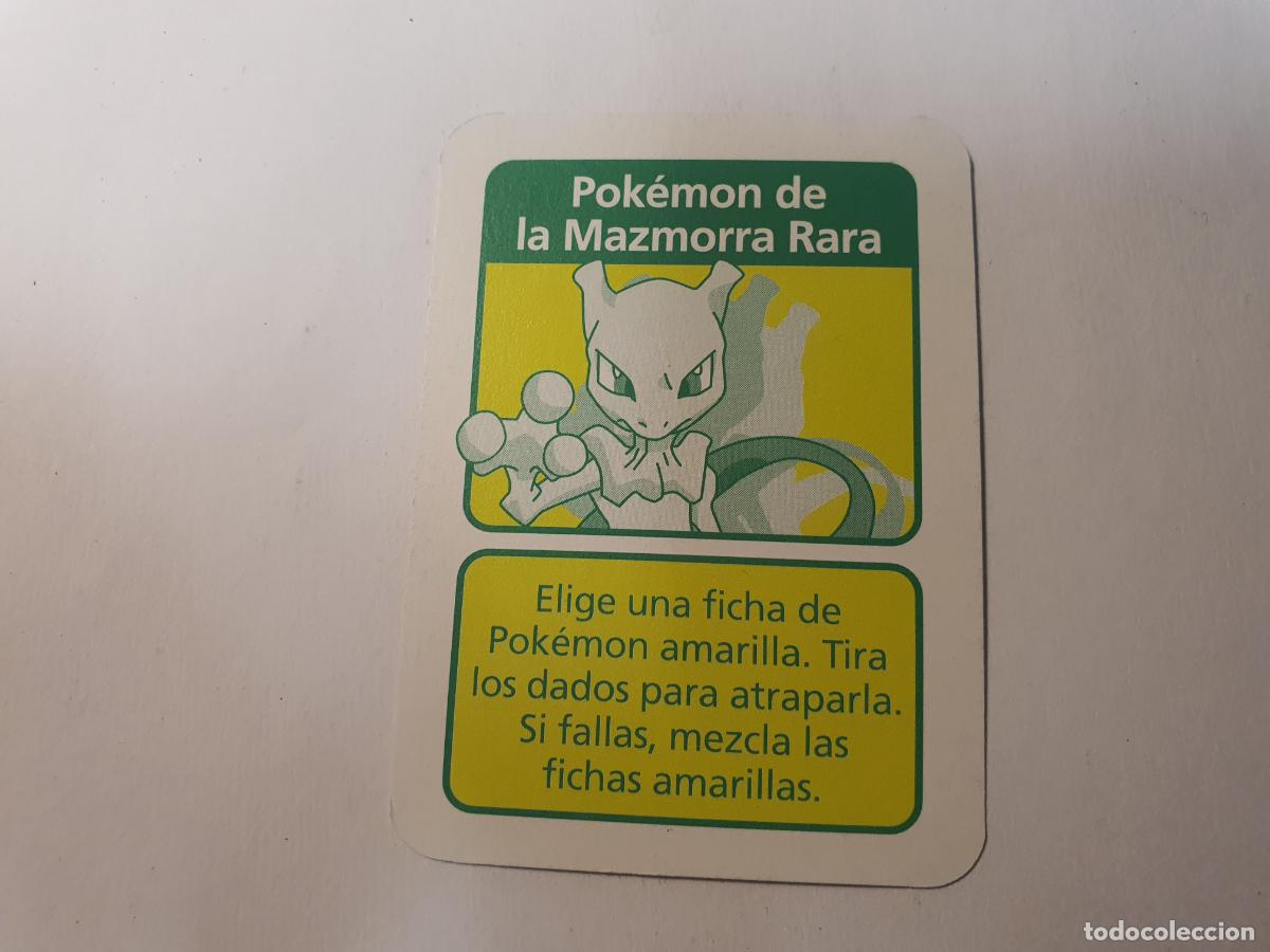 Sammeln alte Sammelbilder: CARTA EVENTO FICHA POKEMON -- A&Ntilde;O 1995 1996 1998 -- JUEGO MAESTRO POKEMON MB --