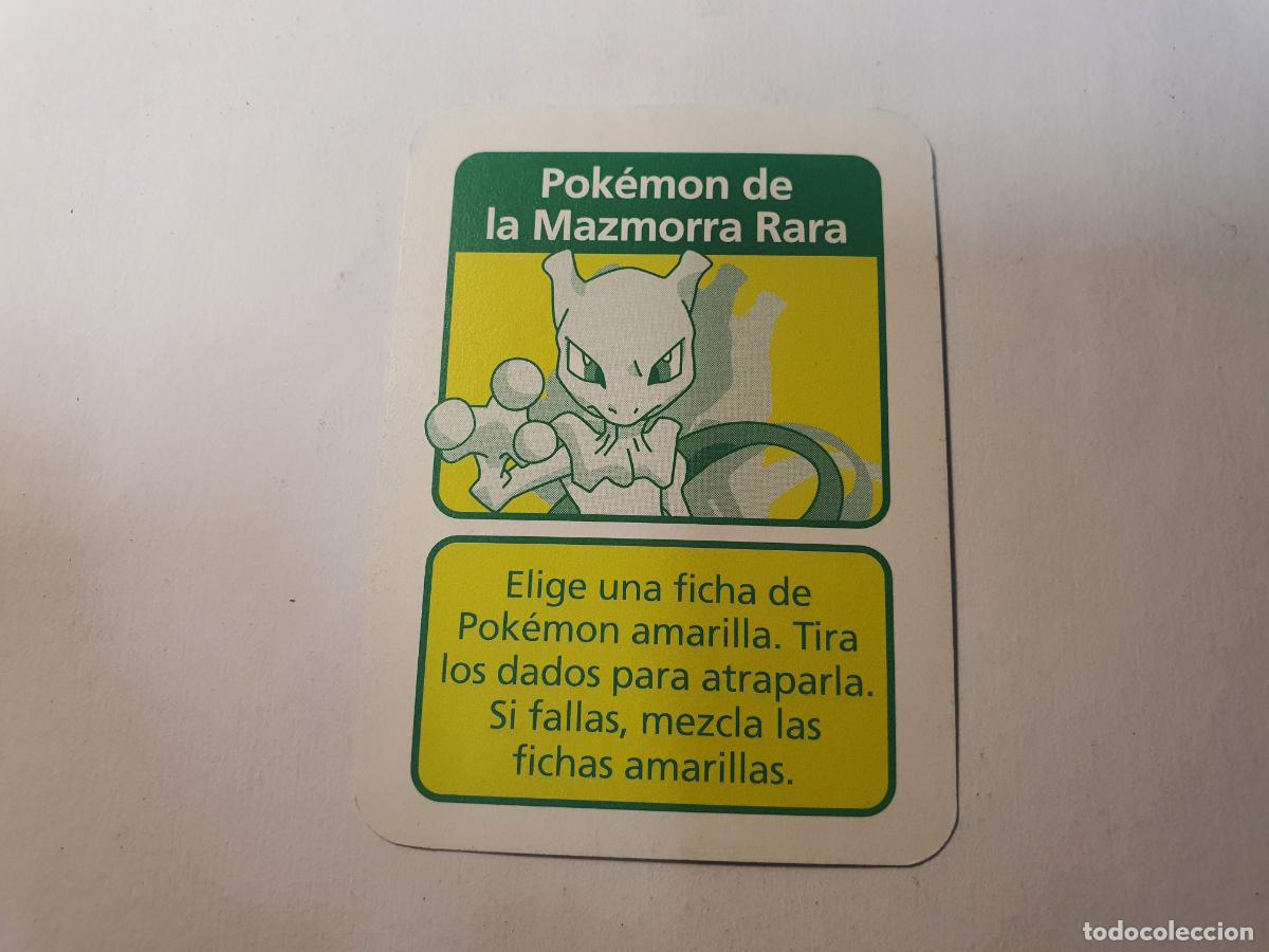 Sammeln alte Sammelbilder: CARTA EVENTO FICHA POKEMON -- A&Ntilde;O 1995 1996 1998 -- JUEGO MAESTRO POKEMON MB --
