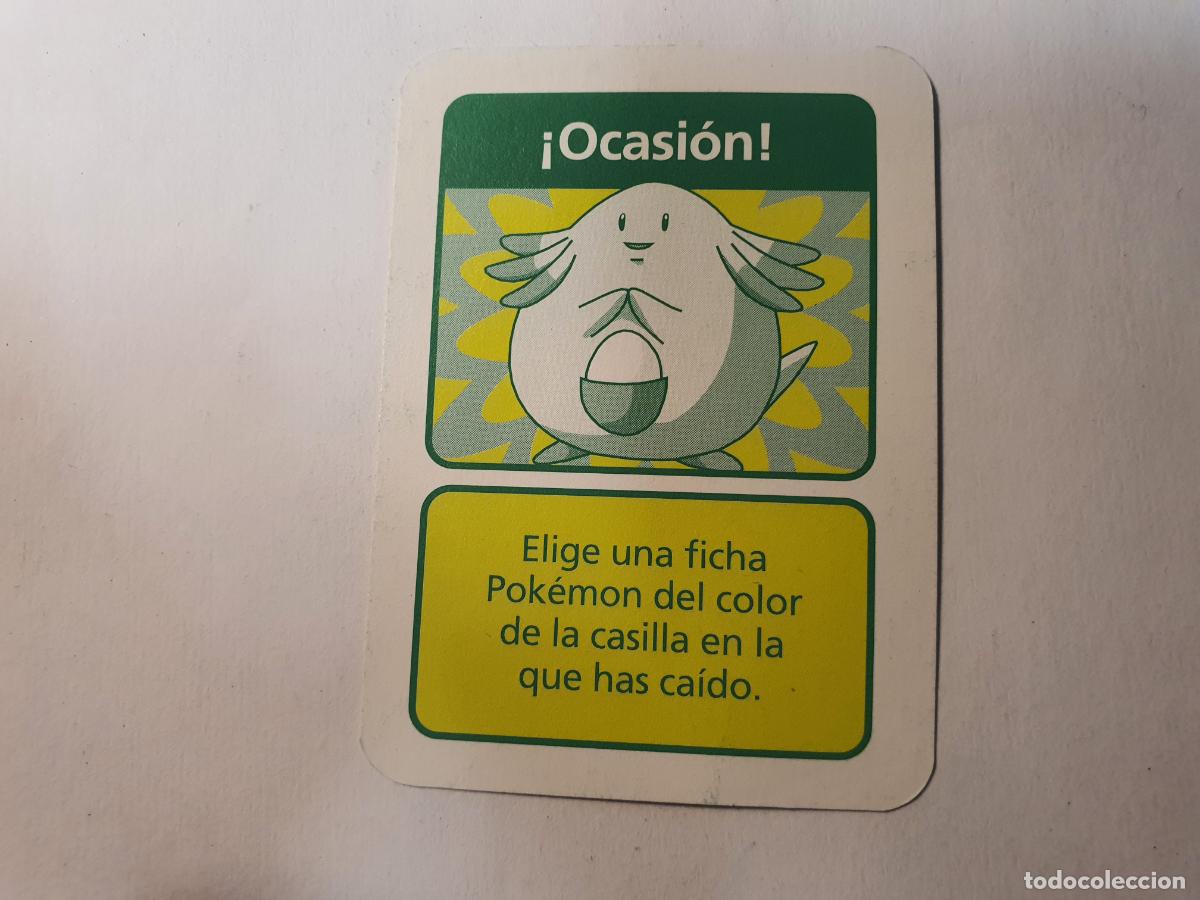 Sammeln alte Sammelbilder: CARTA EVENTO FICHA POKEMON -- A&Ntilde;O 1995 1996 1998 -- JUEGO MAESTRO POKEMON MB --