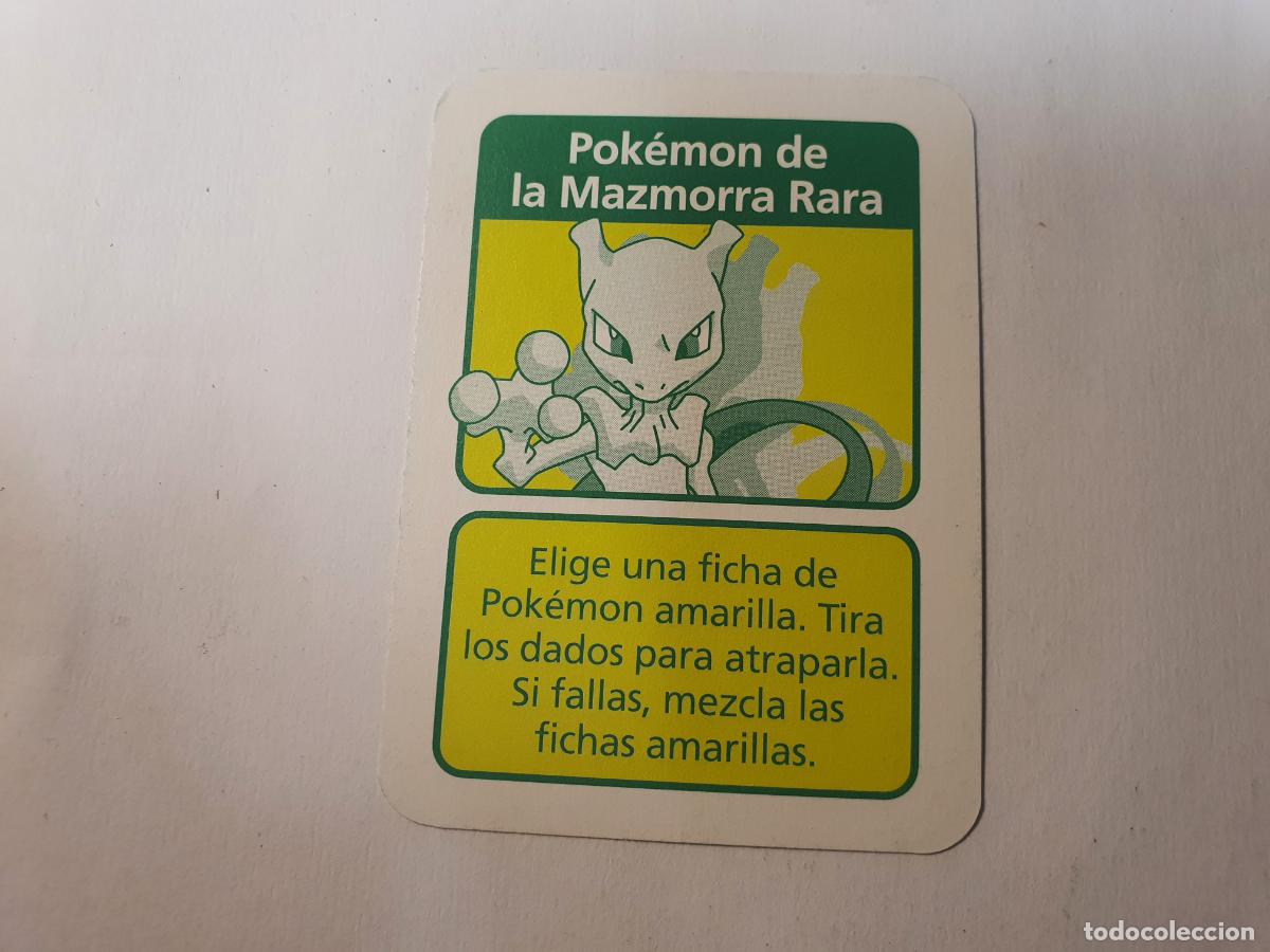 Sammeln alte Sammelbilder: CARTA EVENTO FICHA POKEMON -- A&Ntilde;O 1995 1996 1998 -- JUEGO MAESTRO POKEMON MB --