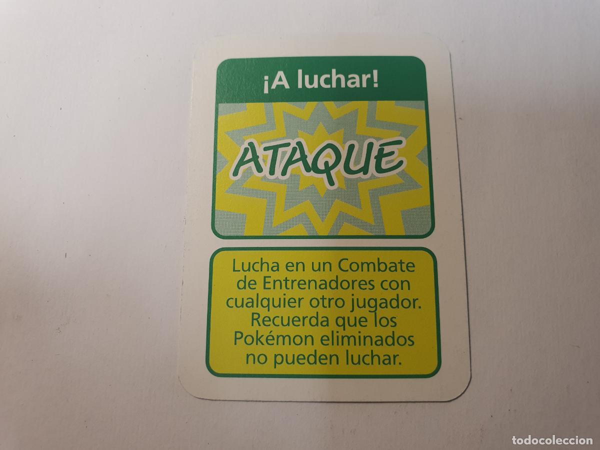 Coleccionismo cromos antiguos: CARTA EVENTO FICHA POKEMON -- A&Ntilde;O 1995 1996 1998 -- JUEGO MAESTRO POKEMON MB --
