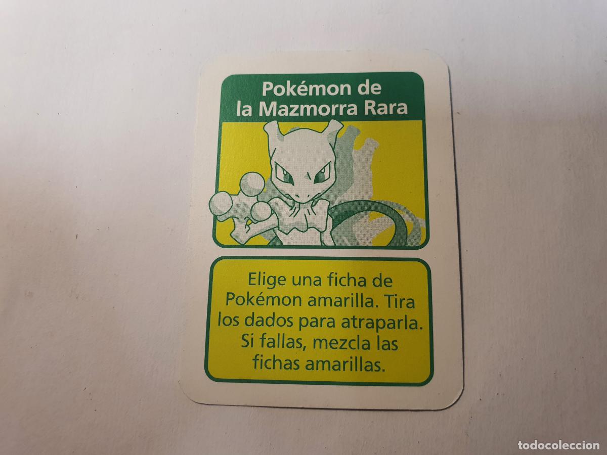 Coleccionismo cromos antiguos: CARTA EVENTO FICHA POKEMON -- A&Ntilde;O 1995 1996 1998 -- JUEGO MAESTRO POKEMON MB --